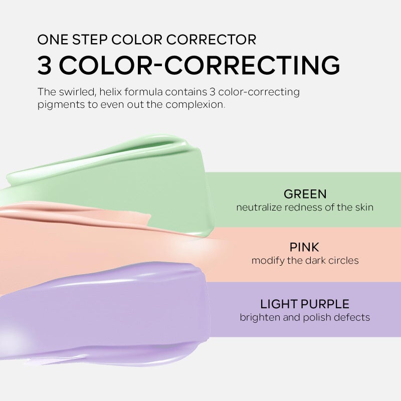 Freeorr 2 Pcs Color Correcting Makeup Primer Facial Serum, SPF 50 PA+++ Sunscreen Isolation Cream, Oil Control Moisturizing Skin Tone Correcting, One Step Color Corrector Face Primer - Image 3